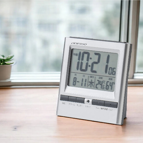 ダブルアラーム電波時計