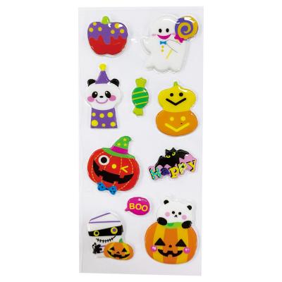 ハロウィンぷっくりミニシール