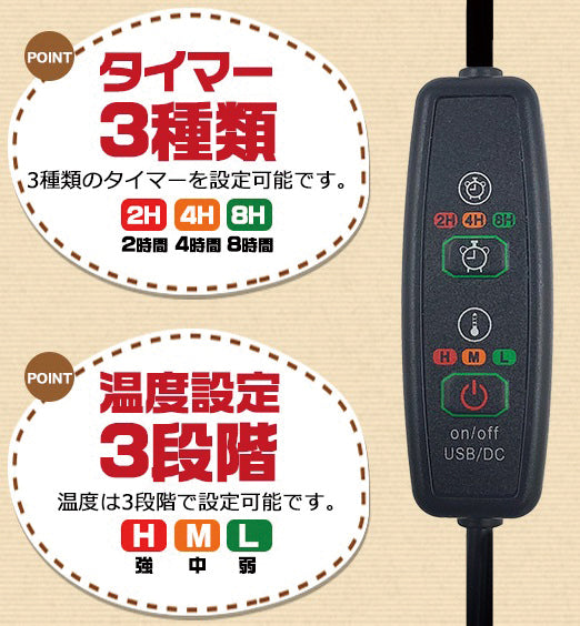 ＵＳＢヒーターマット