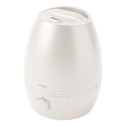 siroca　超音波加湿器5L（シルキーホワイト）