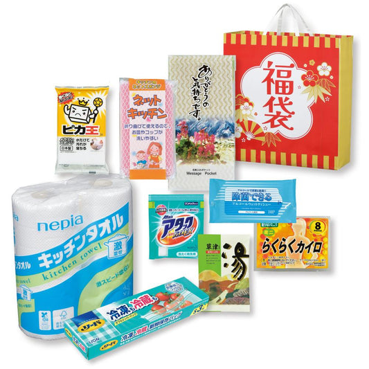 祝いの松竹梅福袋９点セット