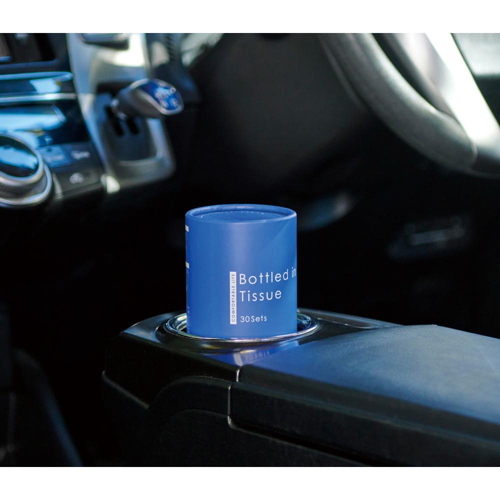 カラフル　ミニボトルティッシュ３０Ｗ１個