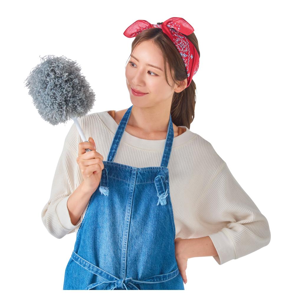 収納ケース付きハンディモップ