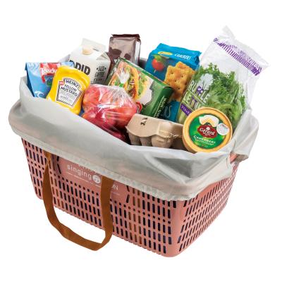 レジかごフィット！大きな保冷温バッグ