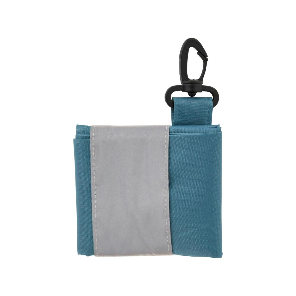 ｅＴＯＮＥ　リフレクター付きエコバッグ　折りたたんだイメージ　ブルー