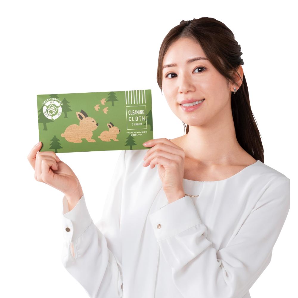 繰り返し使える　マルチクロス３枚組　サイズイメージ