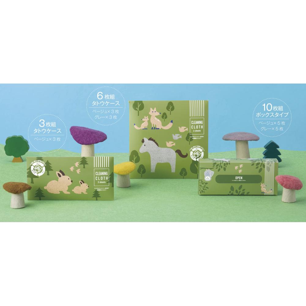 繰り返し使える　マルチクロス１０枚組　商品各種