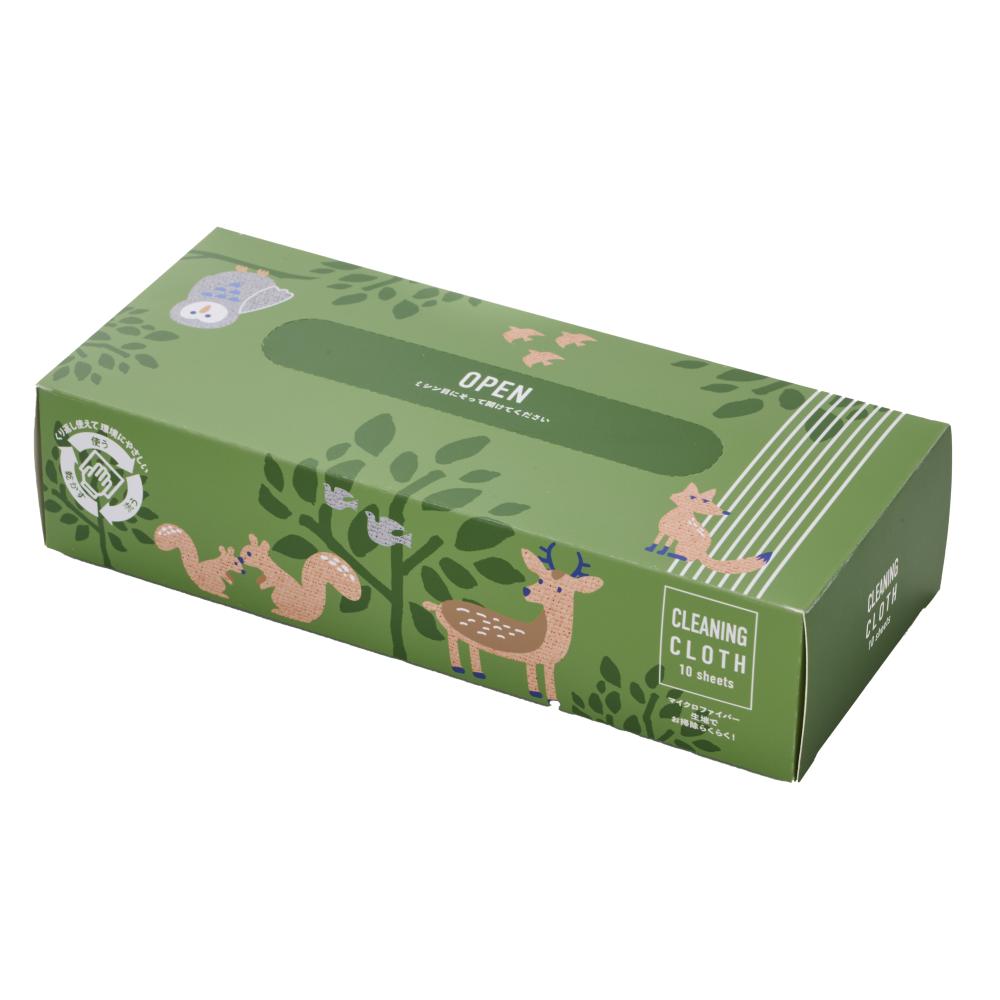 繰り返し使える　マルチクロス１０枚組　パッケージ