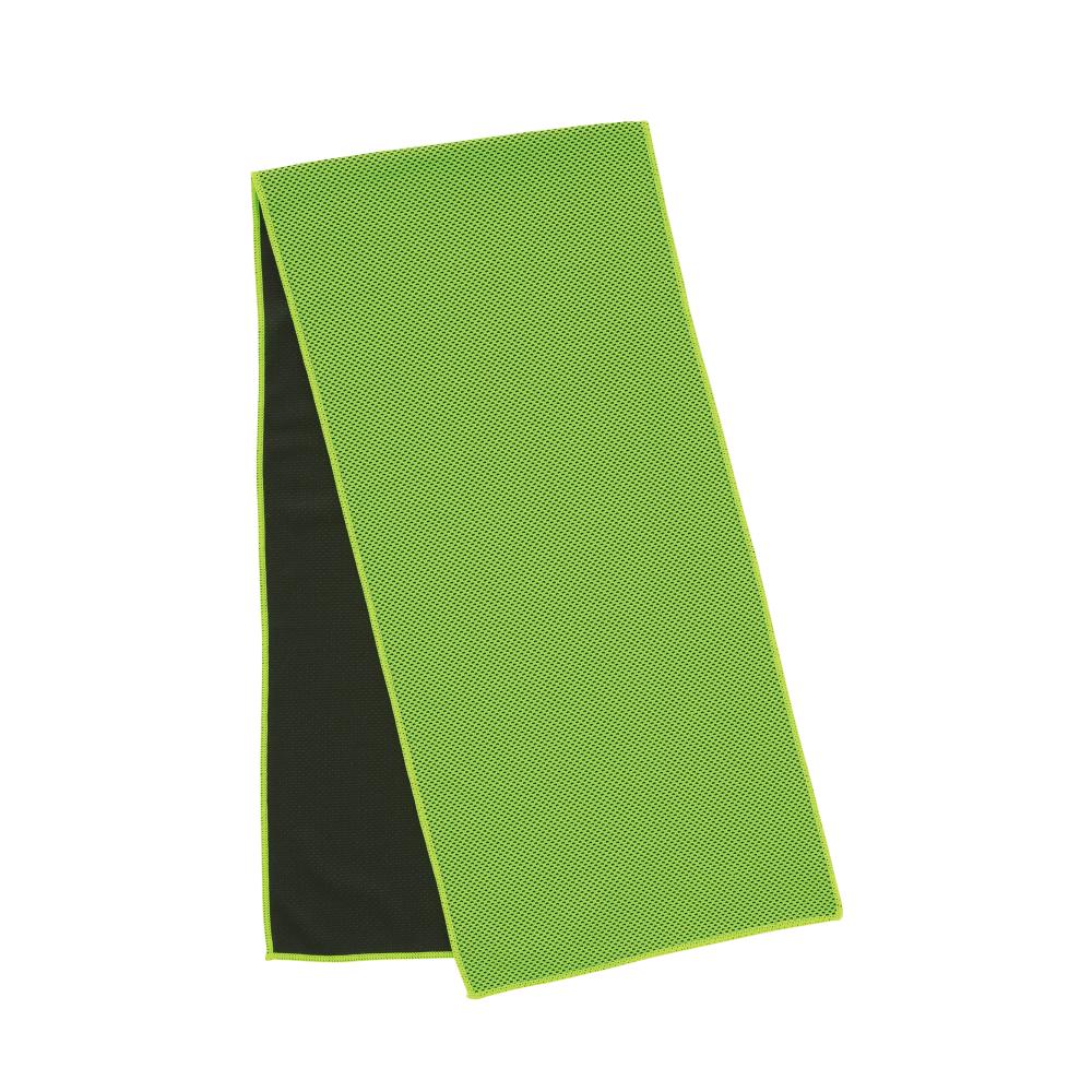 涼感タオル１枚　グリーン