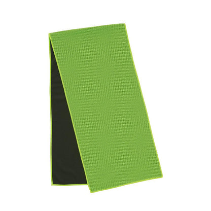 涼感タオル１枚　グリーン