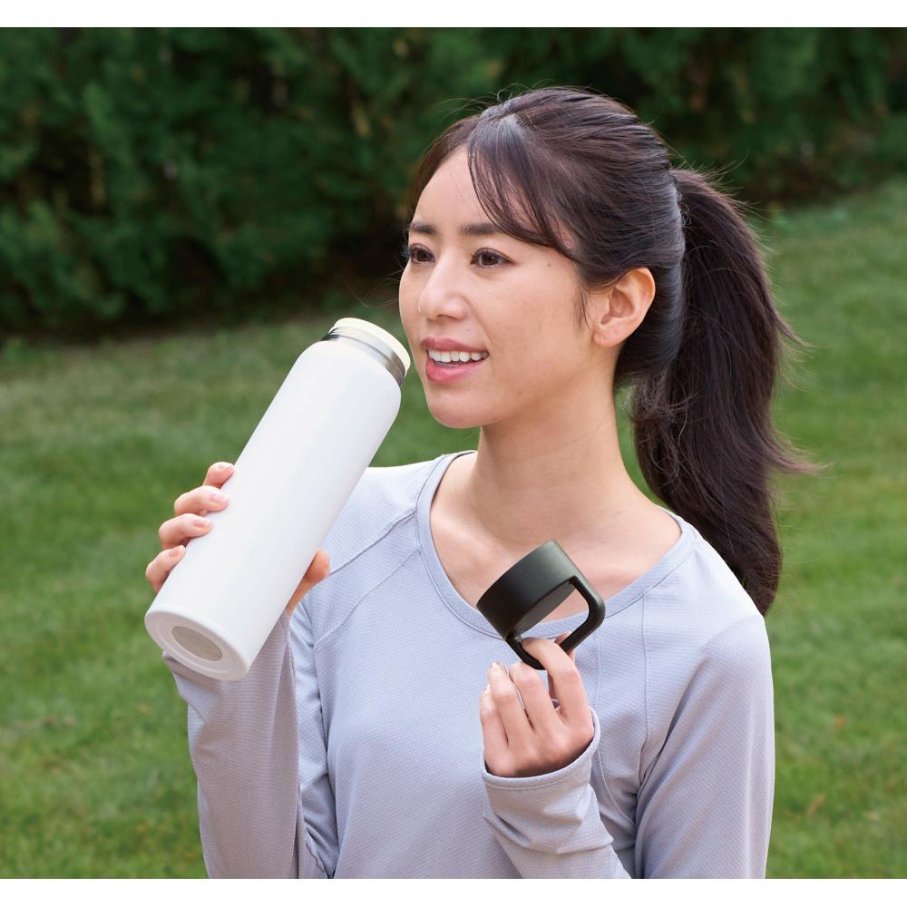 ハンドル付きスタイリッシュボトル７５０ｍｌ　使用イメージ