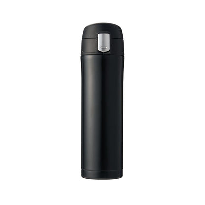ワンプッシュ真空ステンレスボトル４５０ｍｌ　ブラック