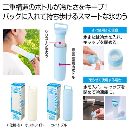 アイシングボトル（氷のう）１本はバッグに入れて持ち歩けるスマートな氷のうです