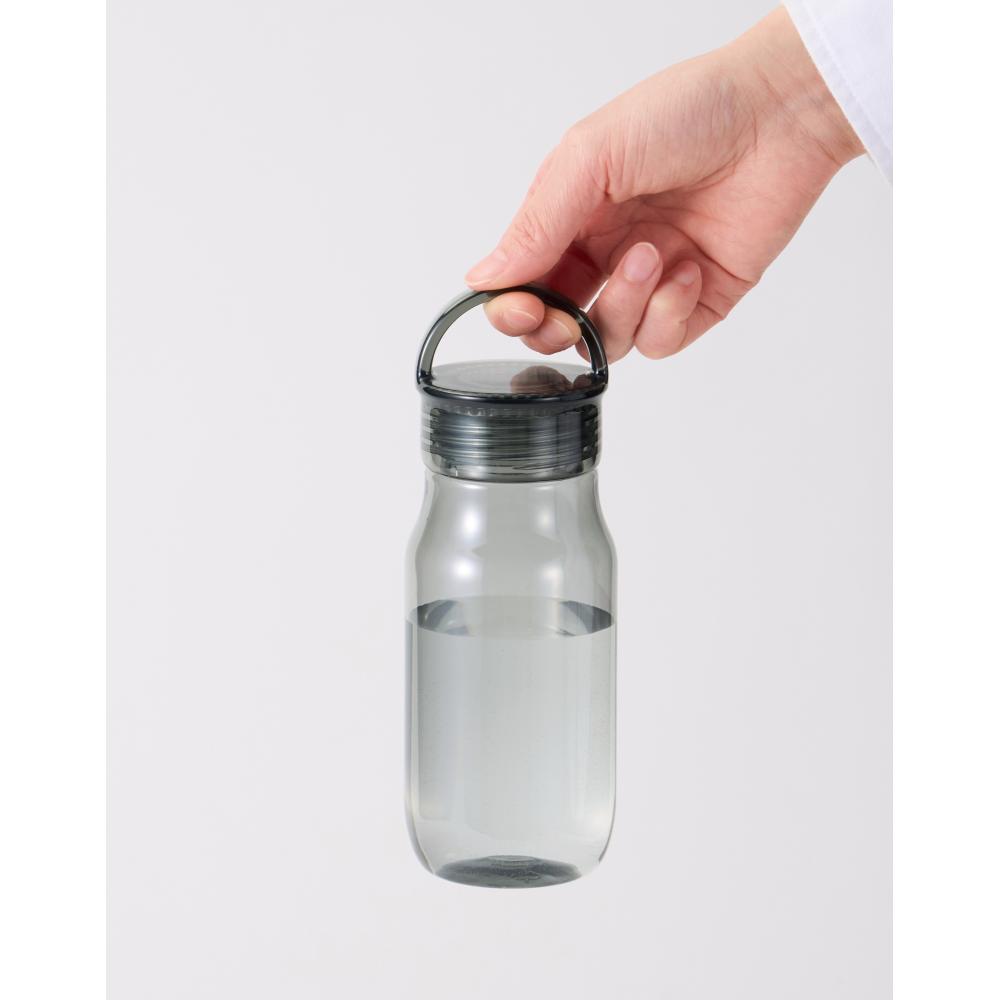 クリアボトル４００ｍｌ１本　手に持った時のイメージ