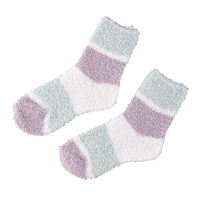 マシュマロボーダーソックス