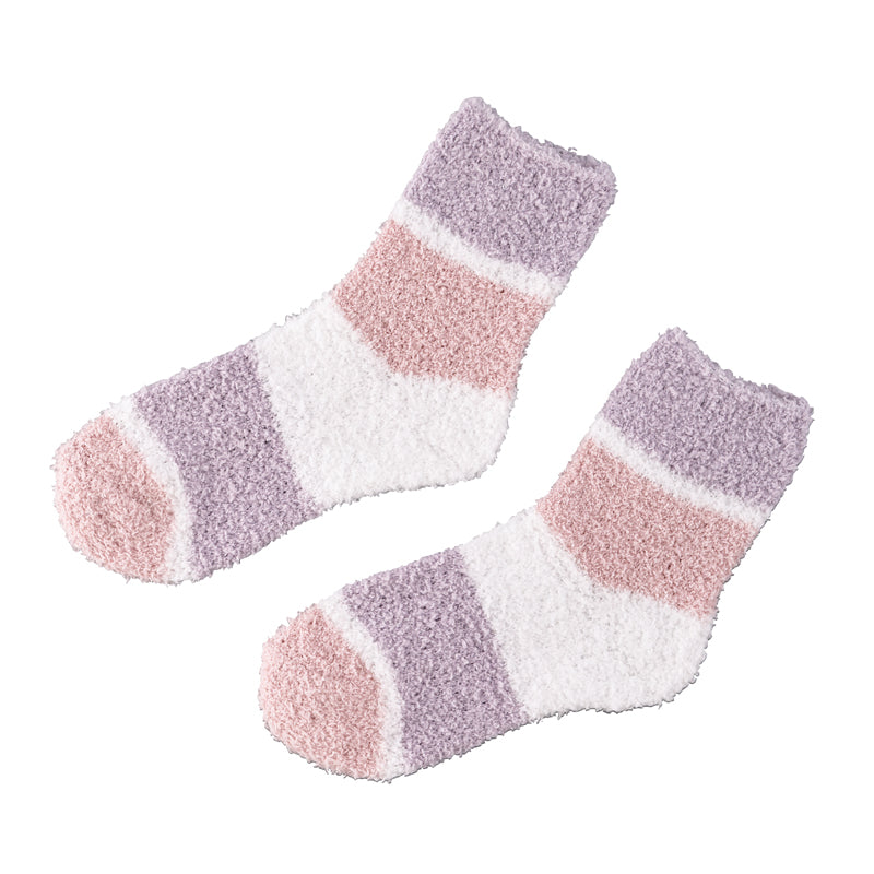 マシュマロボーダーソックス