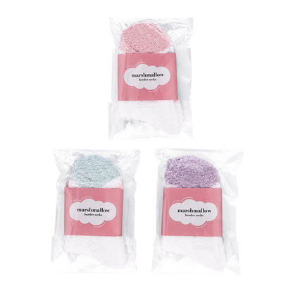 マシュマロボーダーソックス