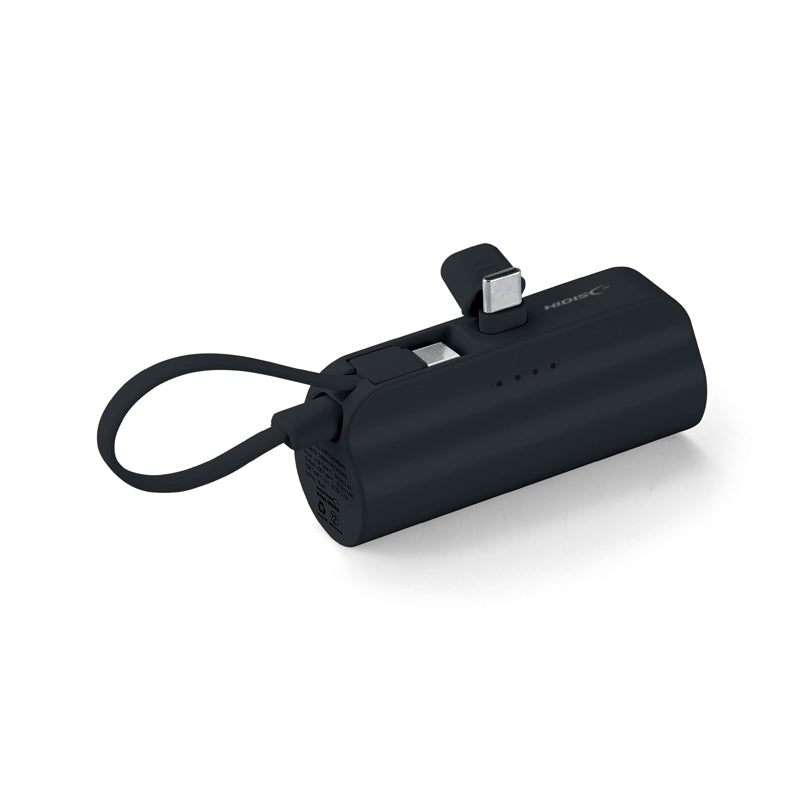 直挿タイプ 5000mAh モバイルバッテリー【色指定可】