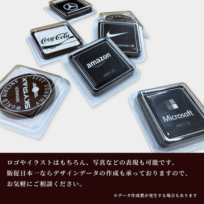 オリジナルチョコレート 名刺フォルダタイプ