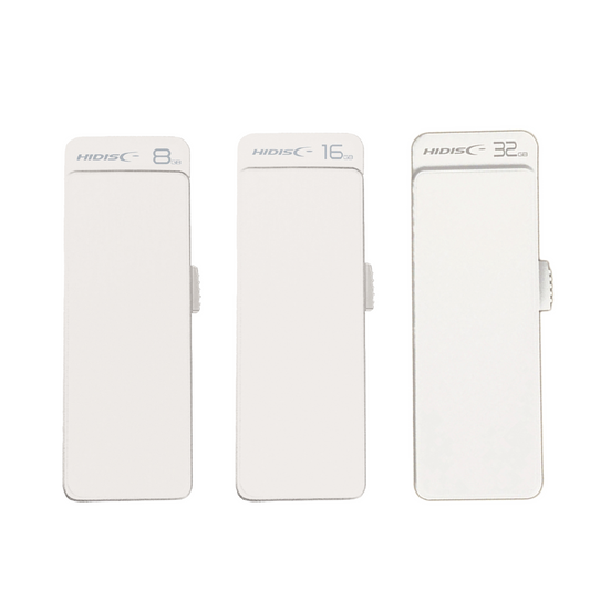 スライド式USBフラッシュドライブ（8GB/16GB/32GB）