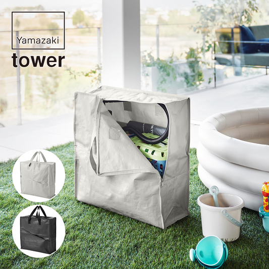 ポリエチレンシートポケット付きおもちゃ収納バッグ タワー
