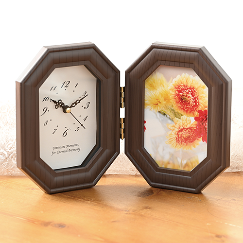 インテリアフォトフレームクロック