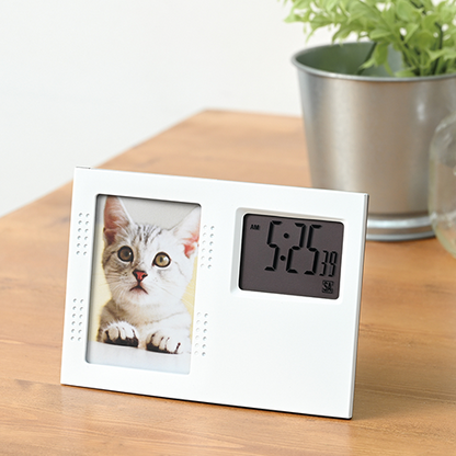 デジタルクロック＆フォトフレーム