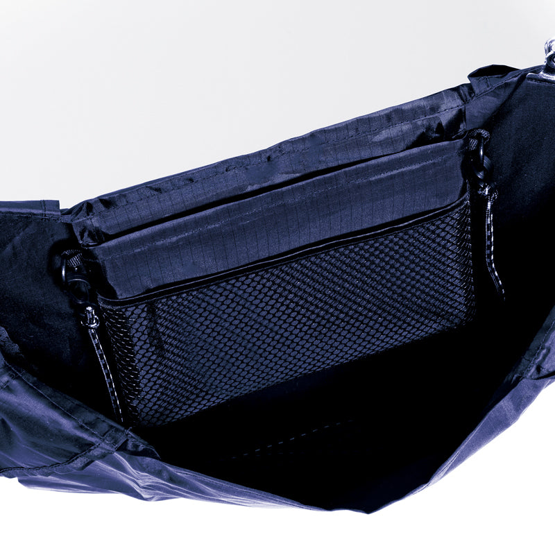 2WAYサコッシュ＆エコバッグ（メッシュポケット付き）【色指定可】