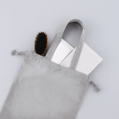 スフィア・リサイクルコットンフラット2WAY巾着バッグ【色指定可】