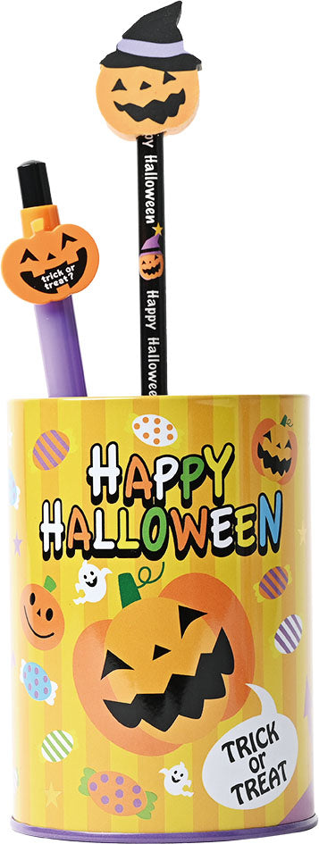 ペン立て缶貯金箱＜ハロウィン＞