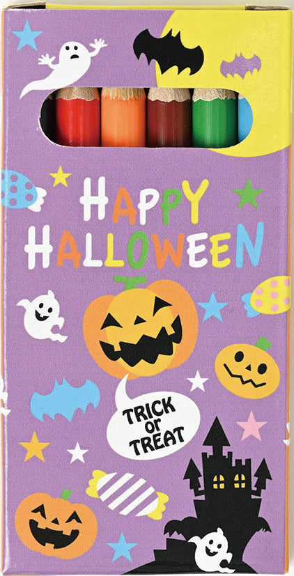ハロウィン・プチ色鉛筆（6本入）