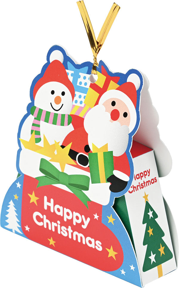 クリスマス・オーナメントケース（キャンディ5粒入・シール付）