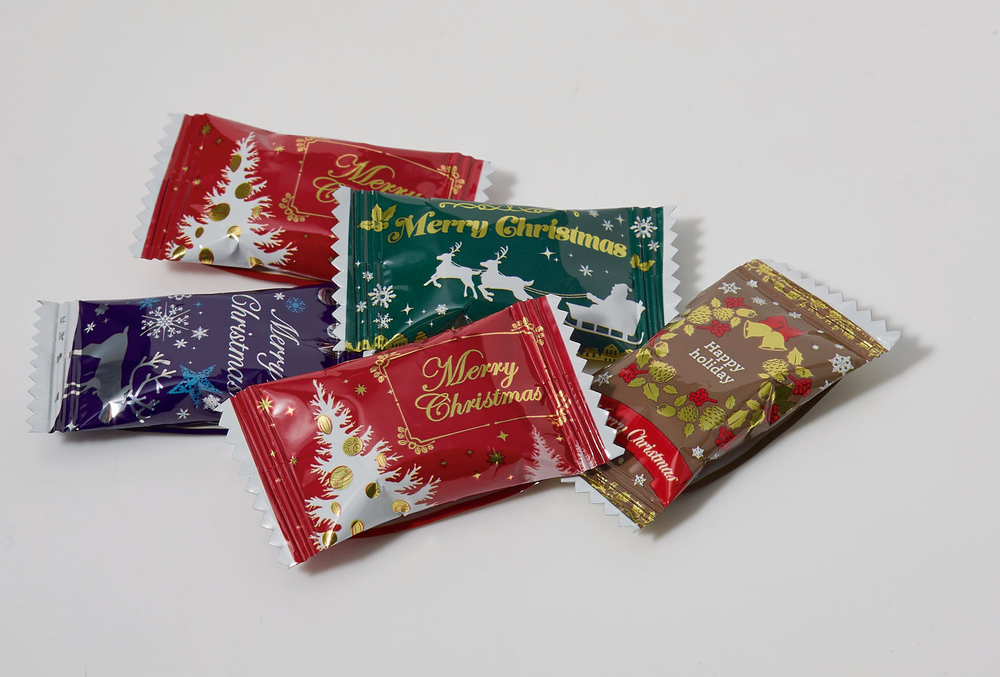 Xmasプチギフト(キャンディ5粒入・シール付）
