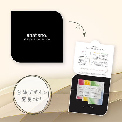 スキンケアコレクション 3点セット 台紙付
