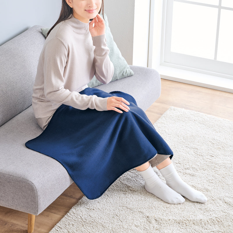 フリースブランケット（ベルト付き）【色指定可】