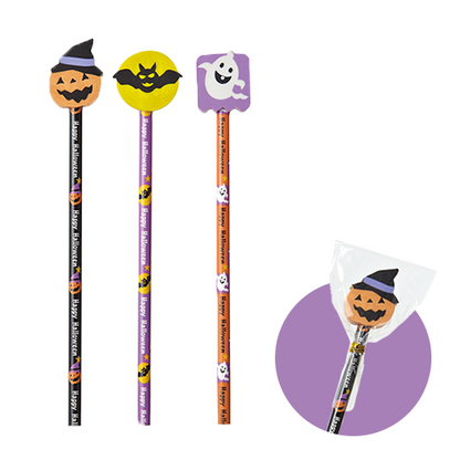 ハロウィン消しゴム付鉛筆