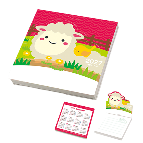 2027年メルヘンメモ（100枚）　全体