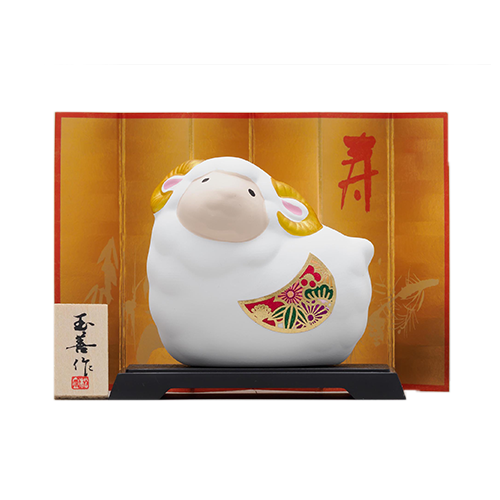 開運干支＜未＞みやび置物（中）　全体