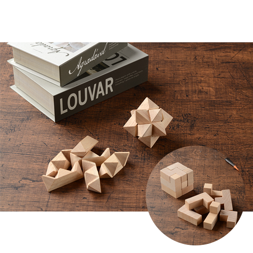 木製立体パズル