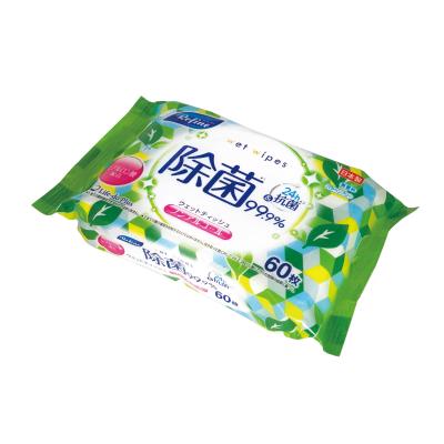 リファイン　ノンアルコール除菌ウェットティッシュ６０枚