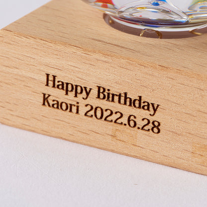 ガラスフロート温度計 ドームS