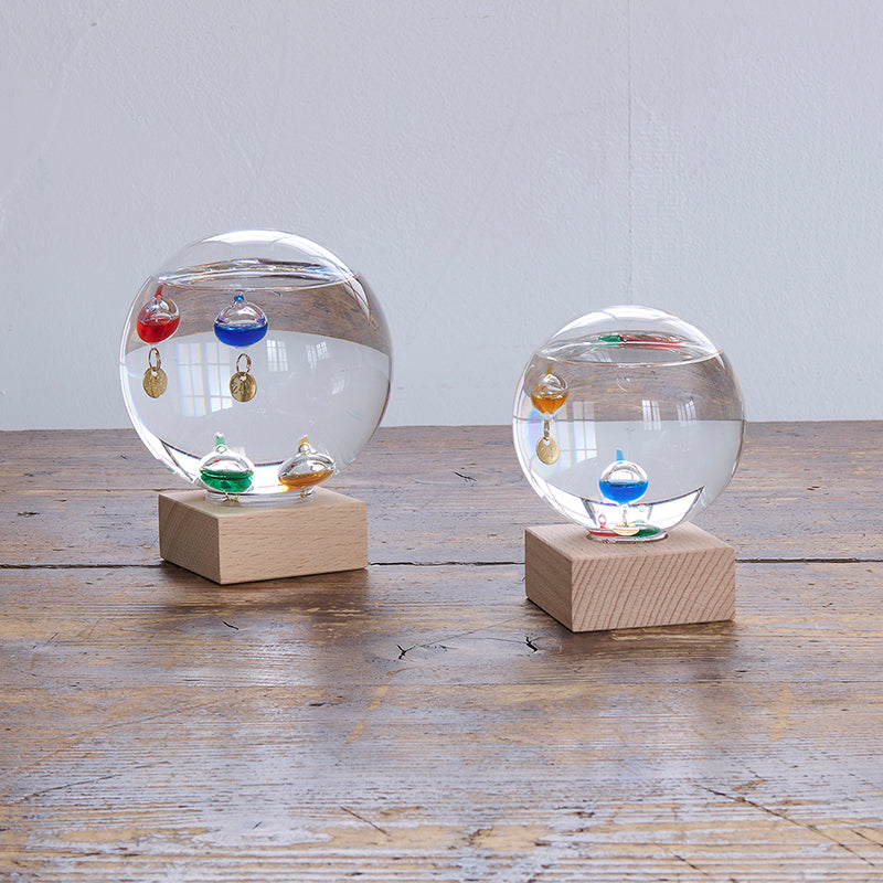 ガラスフロート温度計 ドームS