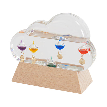 ガラスフロート温度計 クラウド