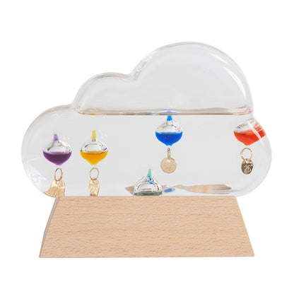 ガラスフロート温度計 クラウド