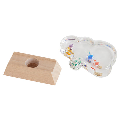 ガラスフロート温度計 クラウド