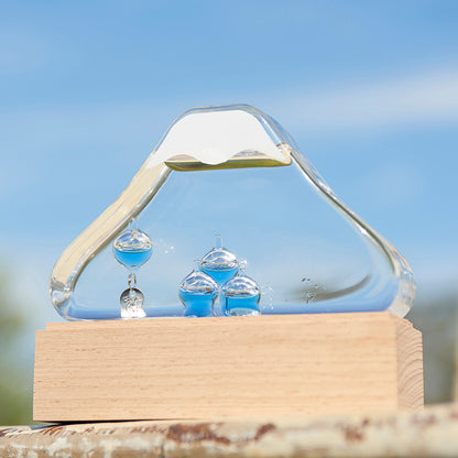 ガラスフロート温度計 富士山