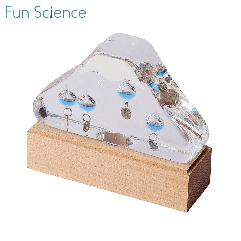 ガラスフロート温度計 富士山