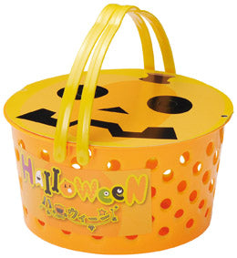 ハロウィン お面＆お菓子付バスケット　アップ