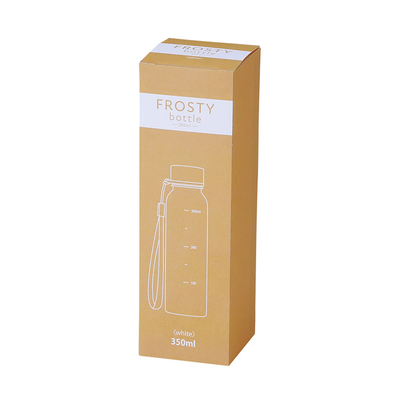 メモリ付きフロスティボトル350ml（ストラップ付き）の化粧箱の画像