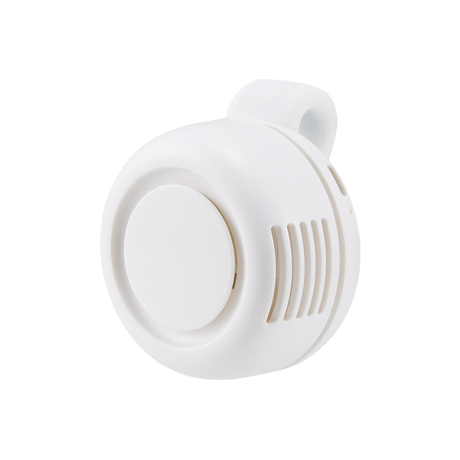 360度回転クリップファン　ホワイト　表